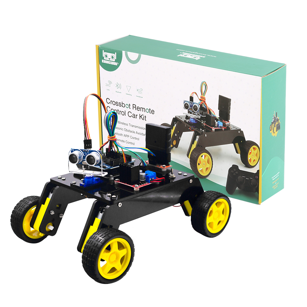 Набор для самостоятельной сборки умного робота с дистанционным управлением